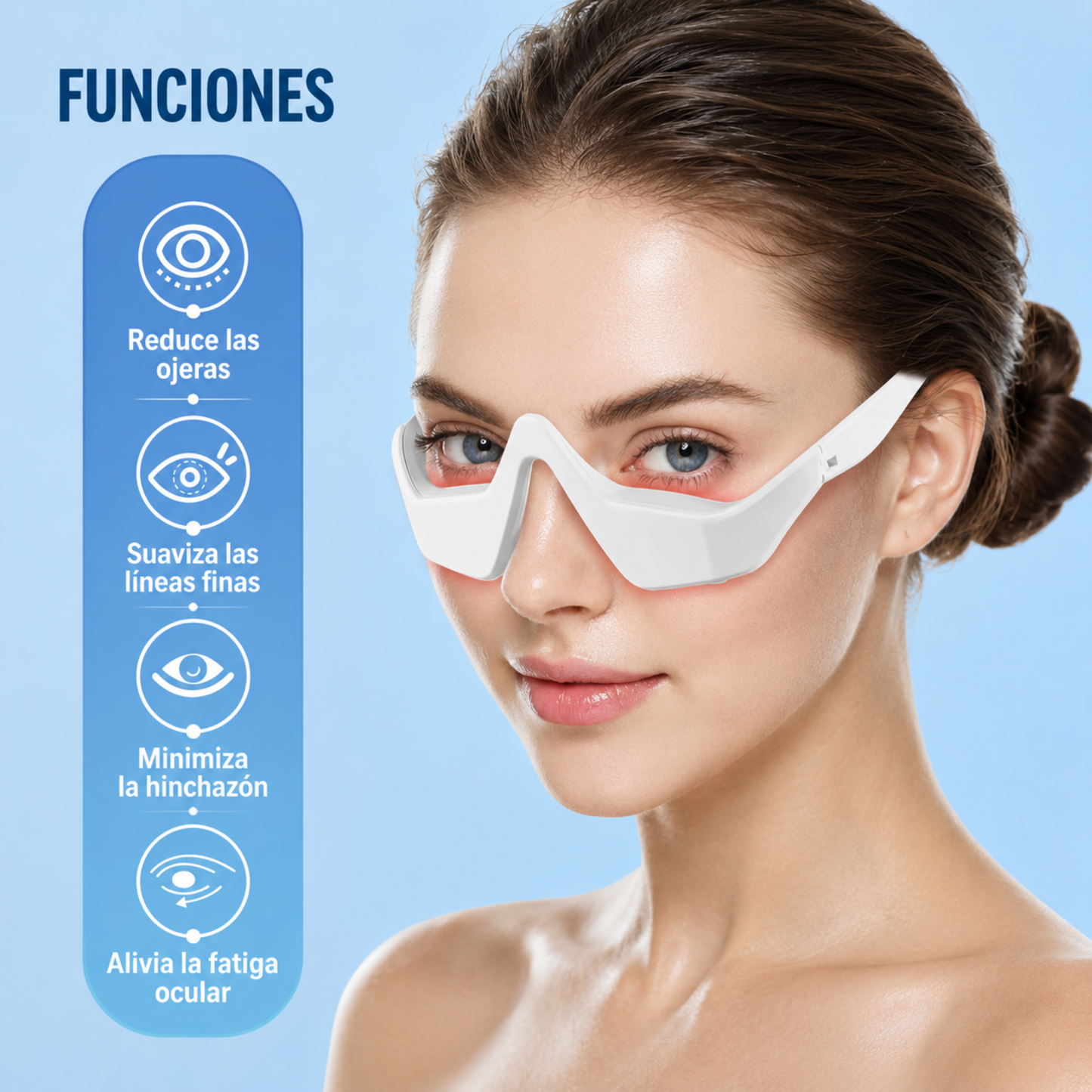 Livora Glow – Lentes de luz roja con microestimulación